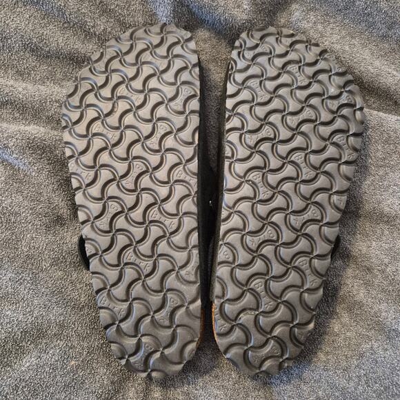 Birkenstock Suede Boston Black EU size 41 Women's US 10-10.5 - Picture 4 of 4